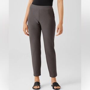 NWT Eileen Fisher Slim Ankle Pant with Yoke (size Petite Medium)
